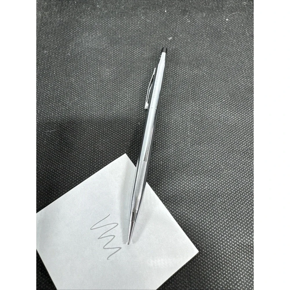 Vintage Cross Chrome Mechanical Pencil - Made‎ In USA. Personalized.